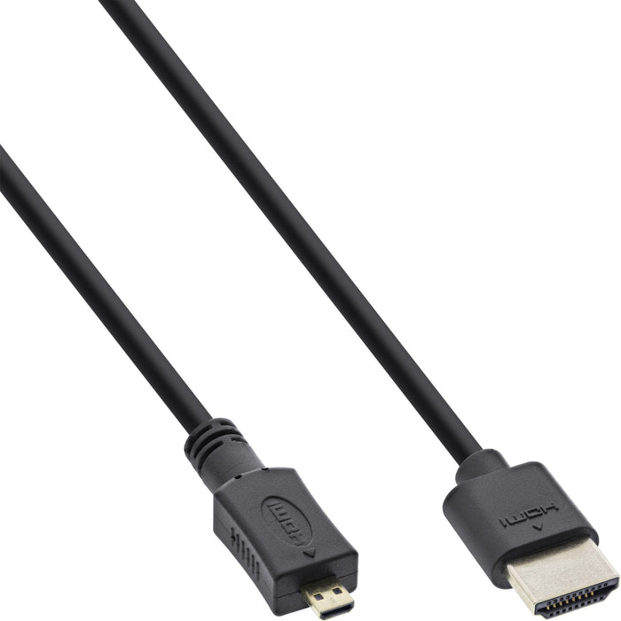 EAN 4043718210923 - InLine 17511D cable HDMI 1,5 m HDMI tipo A (Estándar) HDMI tipo D (Micro) Negro imagen 1