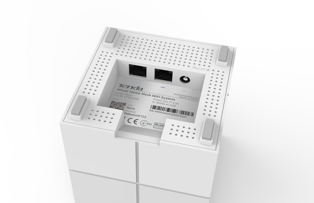 EAN 6932849427561 - Tenda Nova MW6 Doble banda (2,4 GHz / 5 GHz) Wi-Fi 5 (802.11ac) Blanco 2 imagen 3