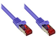 EAN 4014619176977 - Alcasa 0.25m Cat6 S/FTP cable de red Violeta 0,25 m S/FTP (S-STP) imagen 1
