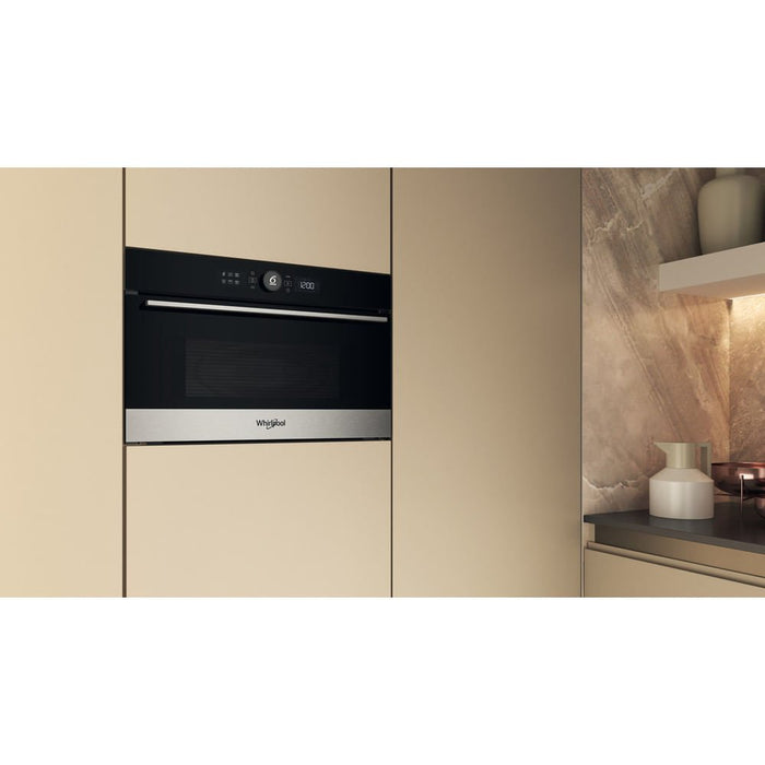 EAN 8003437397271 - Whirlpool WMD54MX Negro, Acero inoxidable Microondas con grill Integrado 31 L 1000 W imagen 4