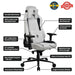 EAN 850032247207 - Arozzi Vernazza Fabric Gaming Chair Supersoft Light Grey Silla para videojuegos de PC Gris imagen 4