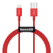 EAN 6953156205437 - Baseus CALYS-A09 cable de conector Lightning 1 m Rojo imagen 1