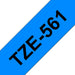 EAN 4977766686594 - Brother TZE-561 cinta para impresora de etiquetas Negro sobre azul imagen 1