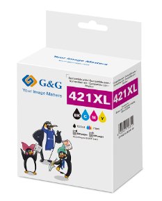 EAN 6942383156711 - G&G NP-B-0421XBKCMY cartucho de tinta 1 pieza(s) Compatible Negro, Cian, Magenta, Amarillo imagen 4