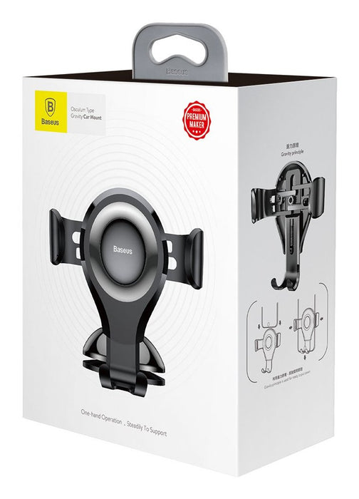 EAN 6953156268777 - Baseus Osculum Soporte pasivo Teléfono móvil/smartphone Negro, Plata imagen 4
