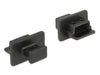 EAN 4043619640119 - DeLOCK 64011 tapa de seguridad para enchufe USB Mini-B Negro 10 pieza(s) imagen 1