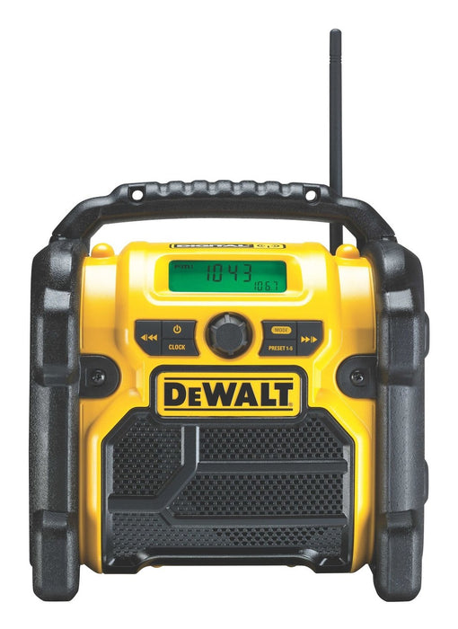 EAN 5035048459256 - DeWALT DCR020-QW radio Portátil Digital Negro, Amarillo imagen 3