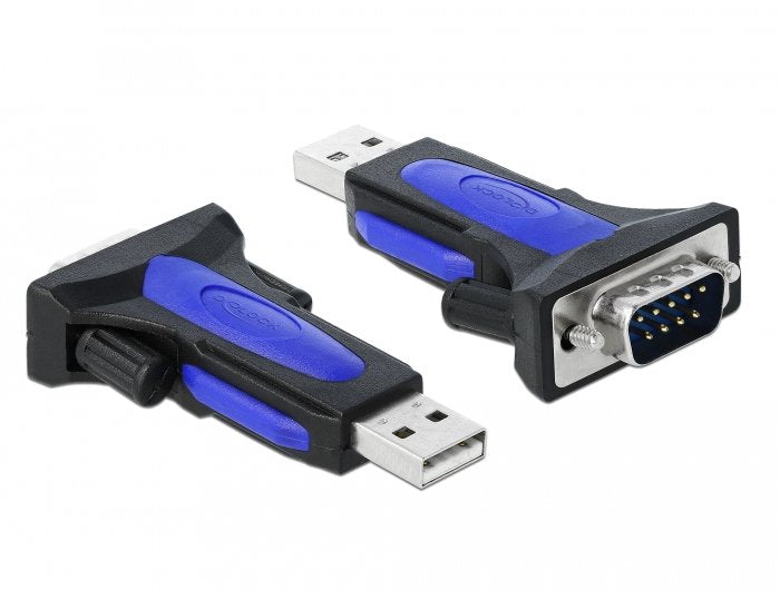 EAN 4043619662807 - DeLOCK 66280 cable de serie Negro 0,8 m USB tipo A DB-9 imagen 2