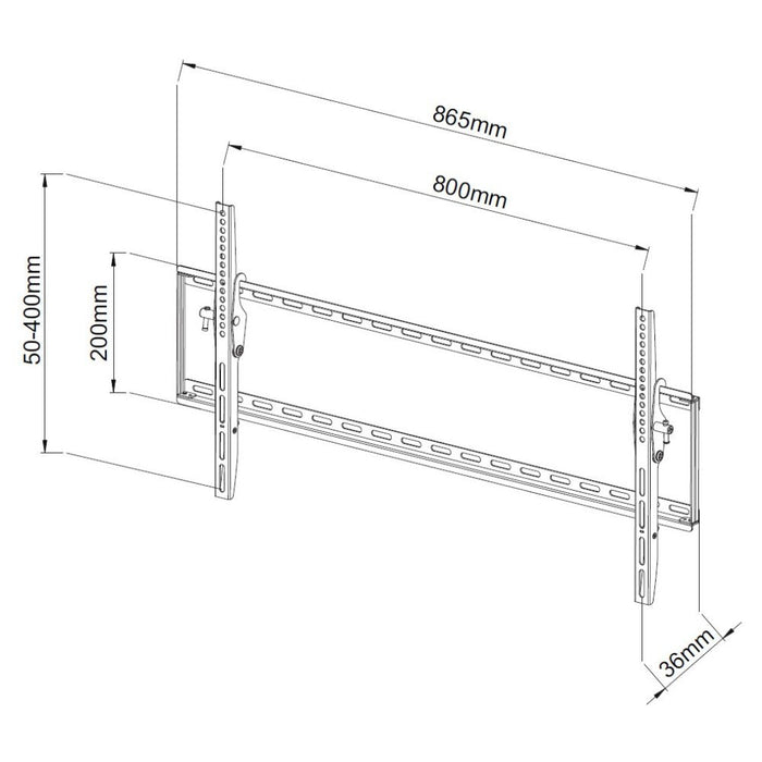 EAN 8051128107692 - Techly ICA-PLB 161XL soporte para TV 2,03 m (80") Negro imagen 4