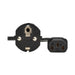 EAN 37332280923 - Eaton P054-03M-EU cable de transmisión Negro 3 m CEE7/7 IEC C13 imagen 3