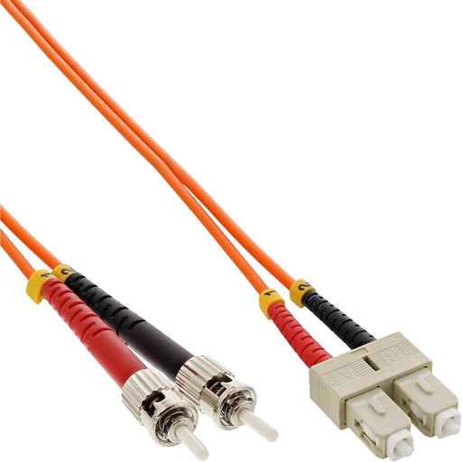 EAN 4043718007042 - InLine 82503 Cable de fibra óptica e InfiniBand 3 m 2x SC 2x ST Naranja imagen 1