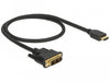 EAN 4043619855810 - DeLOCK 85581 adaptador de cable de vídeo 0,5 m HDMI tipo A (Estándar) DVI-D Negro imagen 1