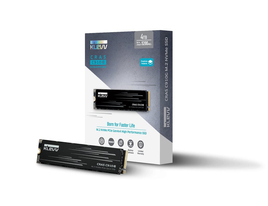 EAN 4895194901860 - Klevv CRAS C910G 1 TB M.2 PCI Express 4.0 NVMe 3D TLC NAND imagen 12