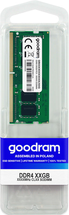 EAN 5908267961384 - Goodram GR3200S464L22/32G módulo de memoria 32 GB 1 x 32 GB DDR4 260-pin SO-DIMM imagen 1