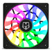 EAN 8436587973147 - NOX Hummer SLIM FAN Carcasa del ordenador Ventilador 12 cm Translúcido 1 pieza(s) imagen 2