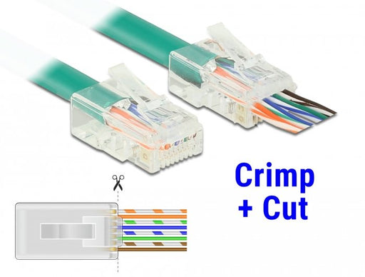 EAN 4043619864515 - DeLOCK 86451 conector RJ-45 Transparente imagen 2