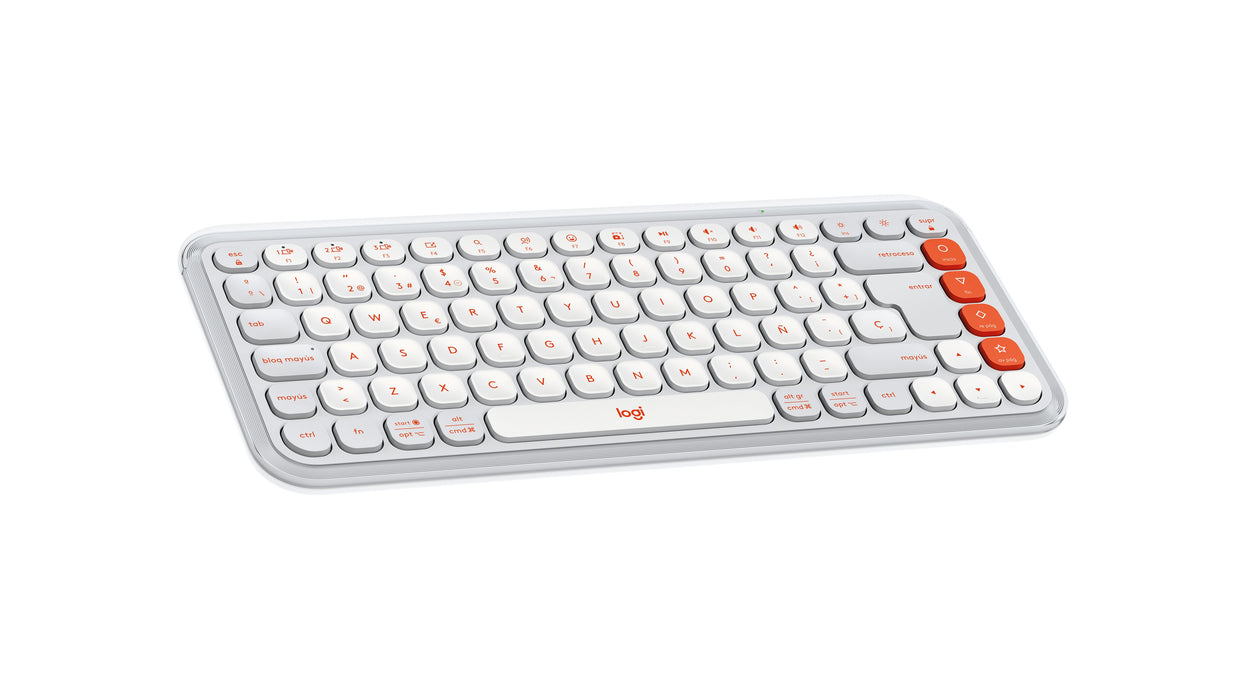 EAN 5099206127456 - Logitech 920-013069 teclado Universal Bluetooth QWERTY Español Blanco imagen 4