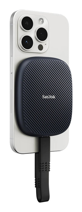 EAN 0619659215620 - SanDisk SDSSDE62M-2T00-G25 unidad externa de estado sólido 2 TB USB Tipo C Negro imagen 3