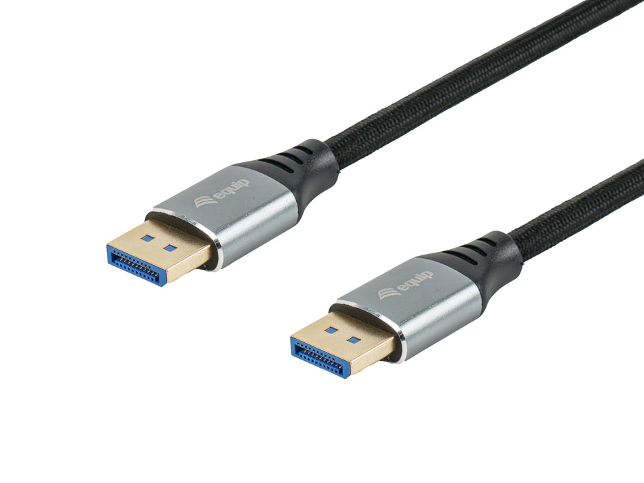 EAN 4015867239018 - Equip 119281 cable DisplayPort 1 m Negro, Plata imagen 1