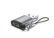 EAN 5704174473701 - Microconnect USB3.0ACFB-KEY cambiador de género para cable USB C USB A Negro, Plata imagen 1