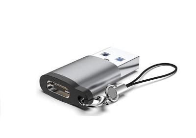 EAN 5704174473701 - Microconnect USB3.0ACFB-KEY cambiador de género para cable USB C USB A Negro, Plata imagen 1