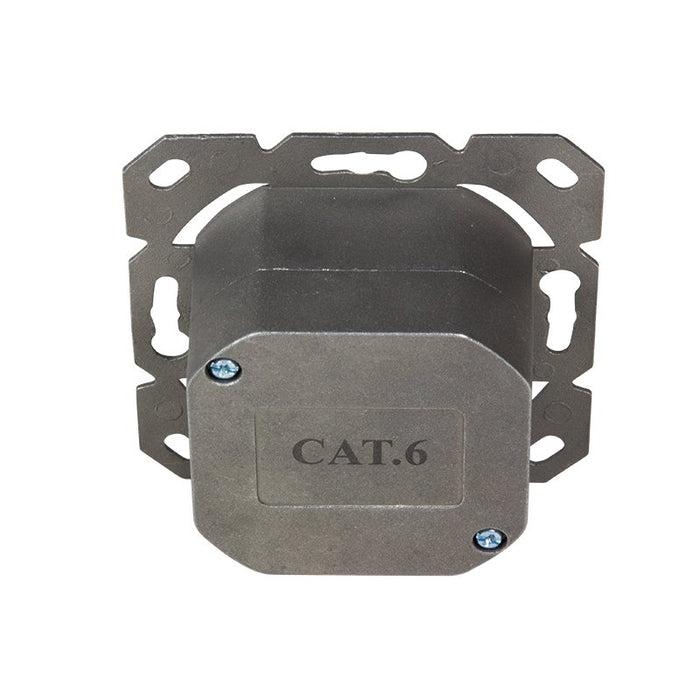 EAN 4052792028652 - LogiLink NP0125 toma de corriente RJ-45 Metálico, Blanco imagen 5