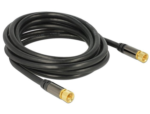 EAN 4043619889204 - DeLOCK 88920 cable coaxial RG-6/U 3 m F Negro imagen 1