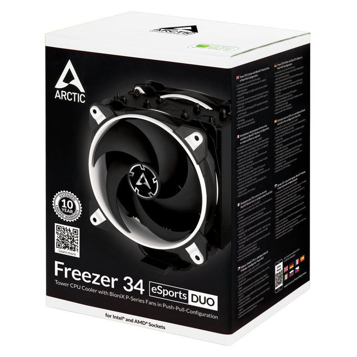 EAN 0872767009790 - ARCTIC Freezer 34 eSports DUO Procesador Enfriador 12 cm Negro, Blanco imagen 9