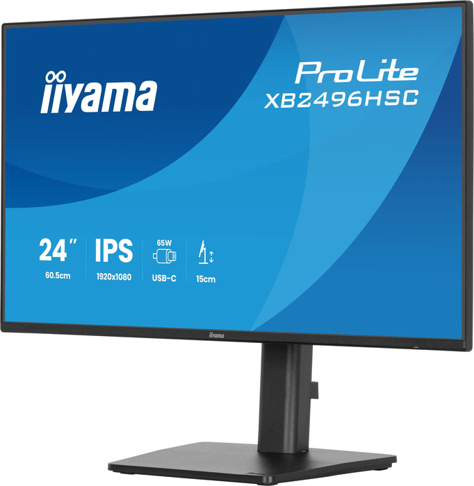 EAN 4948570126941 - iiyama ProLite XB2496HSC-B1 pantalla para PC 60,5 cm (23.8") 1920 x 1080 Pixeles Full HD LED Negro imagen 3