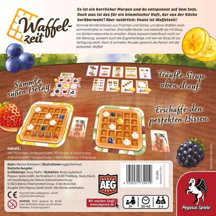 EAN 4250231739019 - Pegasus Waffelzeit 40 min Juego de mesa Cocina imagen 4