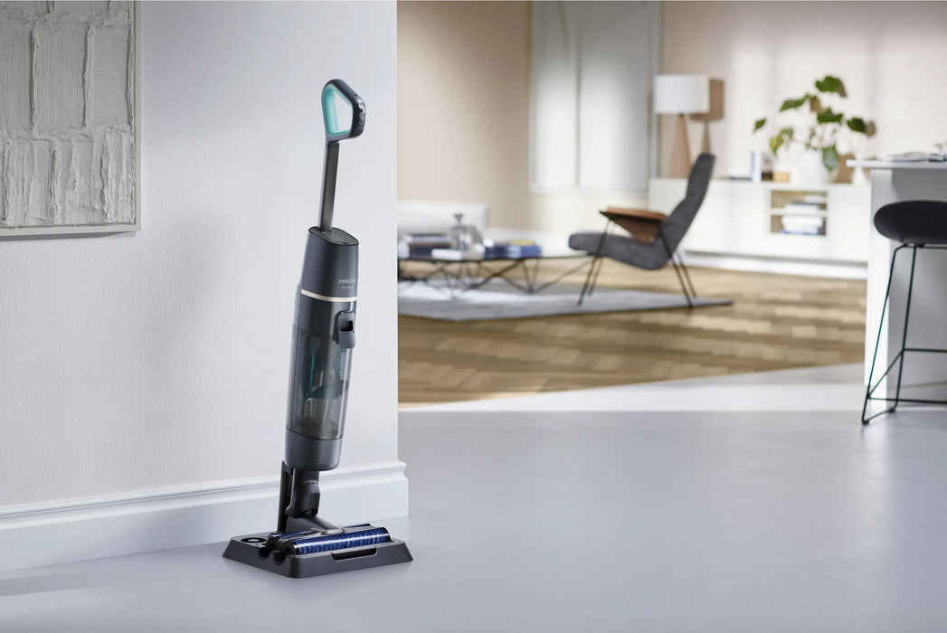 EAN 8720389024009 - Philips XW7110 Aspiradora escoba Batería Seca y húmeda Sin bolsa Champán, Gris imagen 18