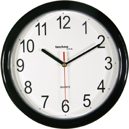 EAN 4029665106007 - Technoline WT 600 reloj de mesa o pared Reloj de cuarzo Círculo Negro imagen 1