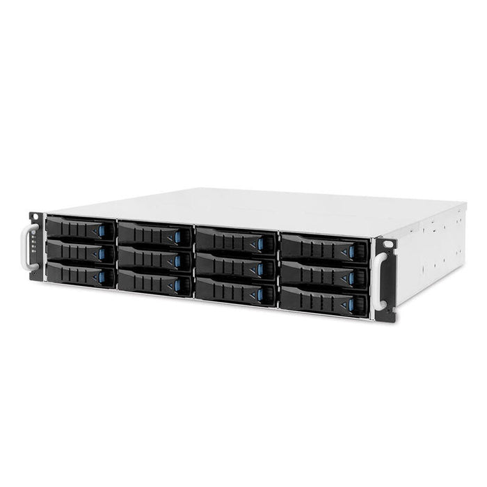Aic Gehäuse Jbod Mit Single Sas 12g Xj1-20123-05 2u 12x 3,5" Hotswap 800w Rojoundant