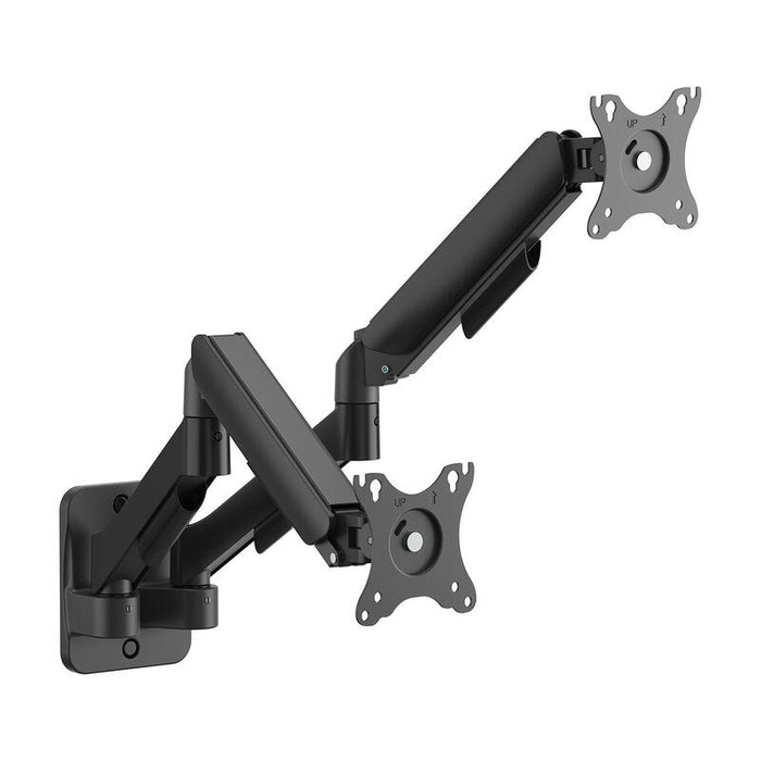 Aisens Soporte De Pared Pro Contrapeso Giratorio E Inclinable Para Monitor/Tv 9kg (3 Pivotes, 2 Brazos) De 17-32, Negro