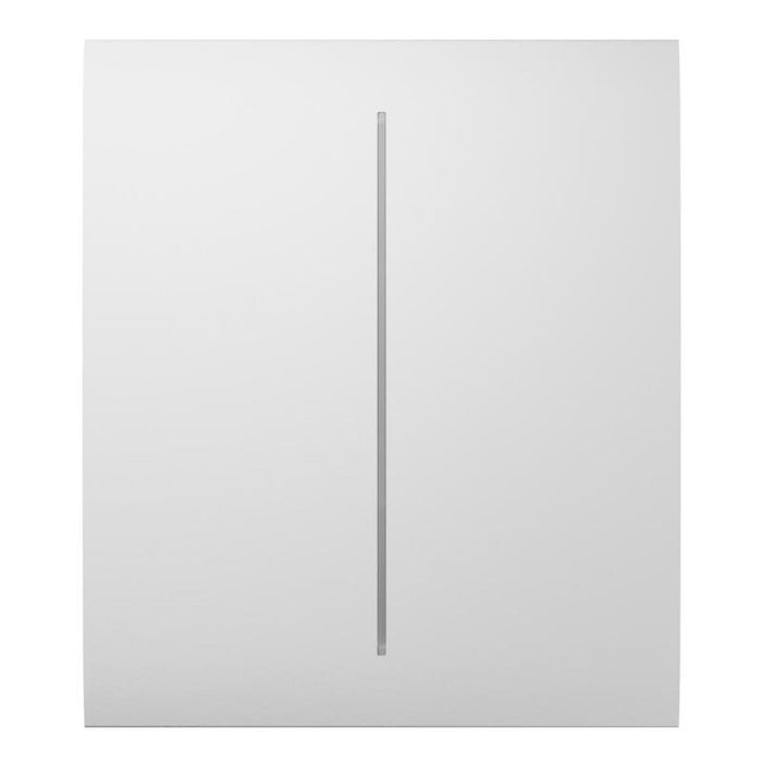 Ajax Lightswitch-Center-2g-Wh Ajax Lightswitch Centerbutton 2-Gang. Plusador Central Doble. Color Blanco