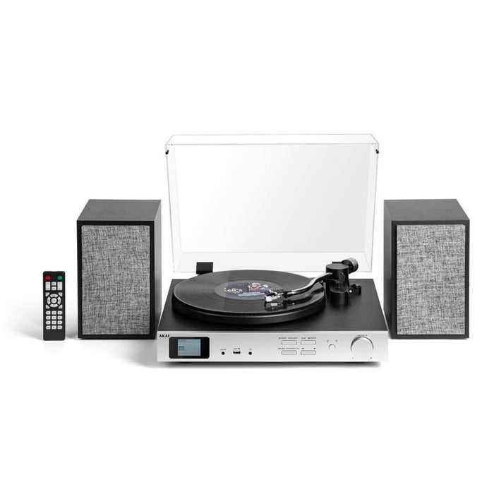 Akai Gramofon Z Zewnetrznymi Kolumnami Att-500sp