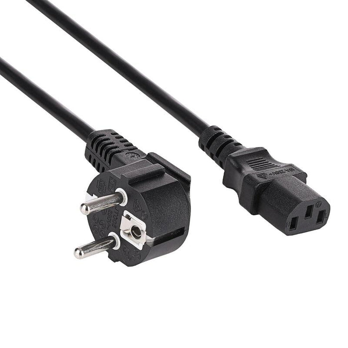 Akyga Cable De Alimentacion Ak-Pc-08s Cu 3x1.5mm Cee 7 7 Iec C13 10m
