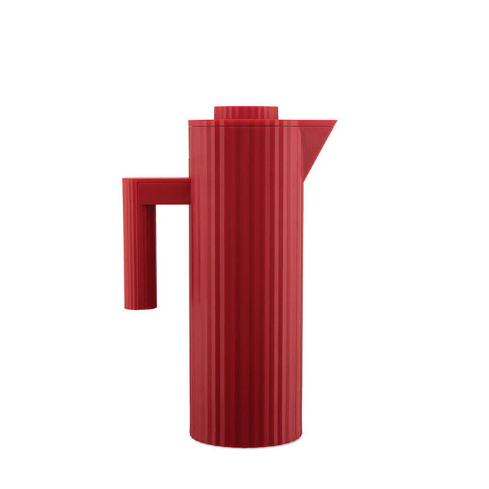 Alessi Plisse Isolierkanne 1 L, Rot