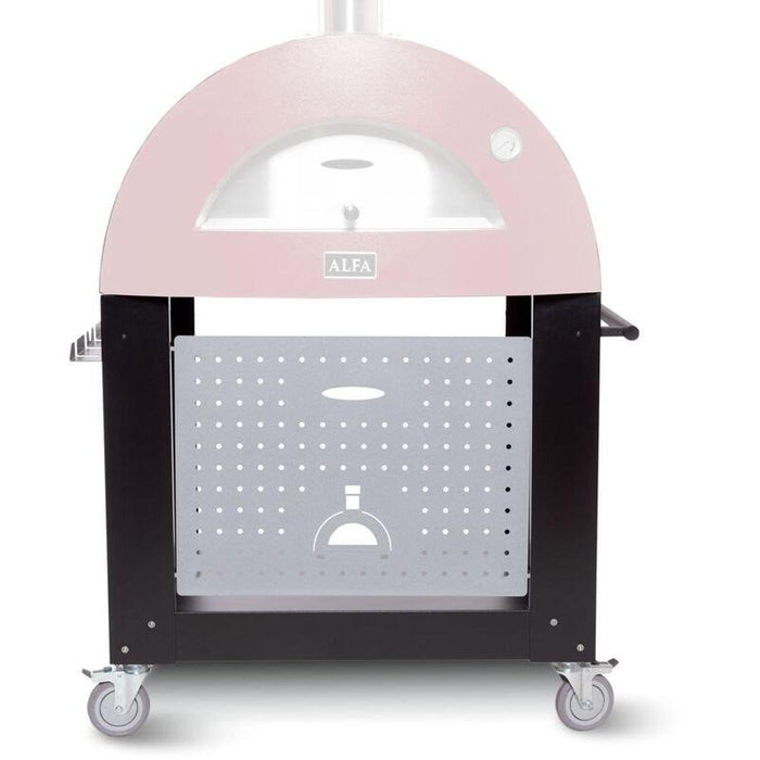 Alfa Forni Base For 2 Pizze Black