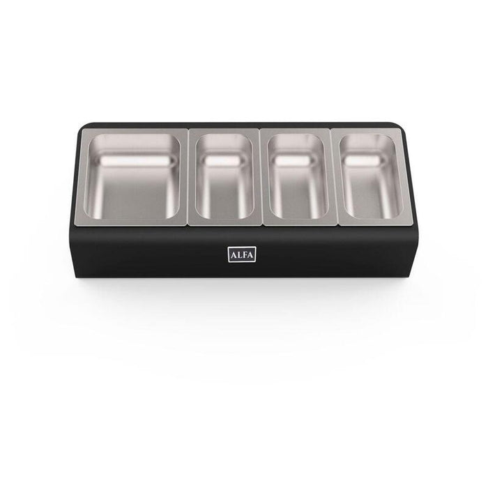 Alfa Forni Topping Station 4 Trays (3 Gn 1/9 - 1 Gn 1/6)