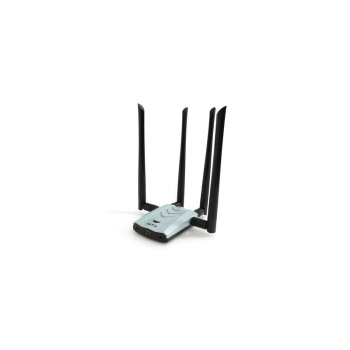 Alfa Network Awus1900 - Adaptador Usb Wireless 802.11ac Ac1900, Doble Banda, Ultra Velocidad 1300mbps