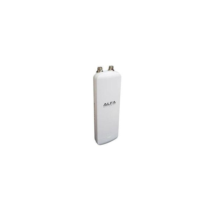 Alfa Network N5qf Ap/Cpe Resistente A Intemperie, 802.11an 5 Ghz, Sin Antena, 2x Conectores N Macho, 2x Rj45, Poe 24v