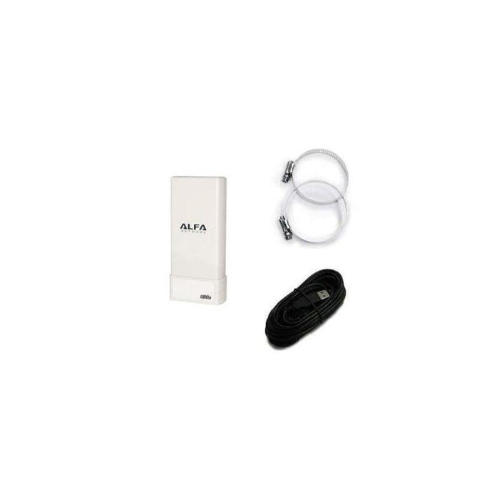 Alfa Network Ubdo-Nt8 Producto Reacondicionado 802.11b/G/N Long-Range Outdoor Usb Radio With With 12dbi Integrated Antenn