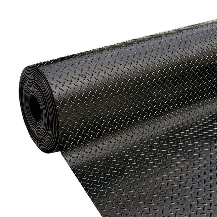 Alfombra Caucho-Goma Diamantes 1 X 10 M
