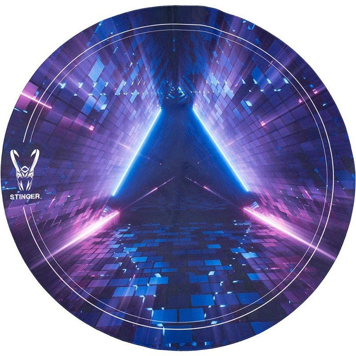 Alfombra Gaming Woxter Stinger Floorpad Future Púrpura