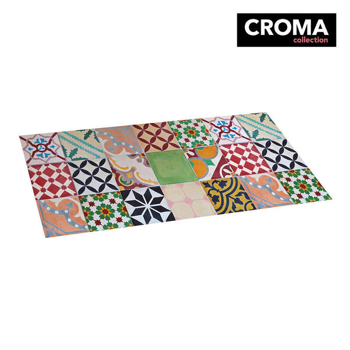 Alfombra Vinilica Mosaico Color 50x110cm