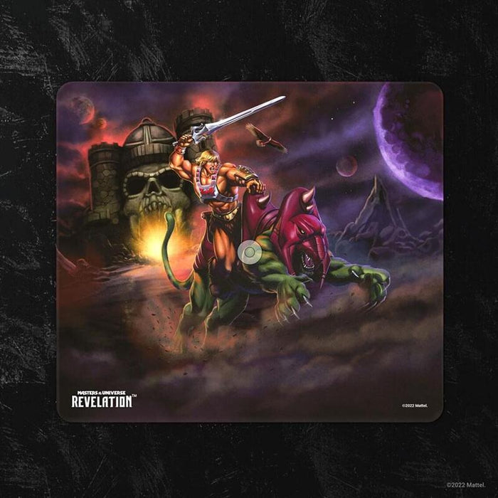 Alfombrilla Gaming Maestros Del Universo Revelation He Man Y Battle Cat 25 X 22cm