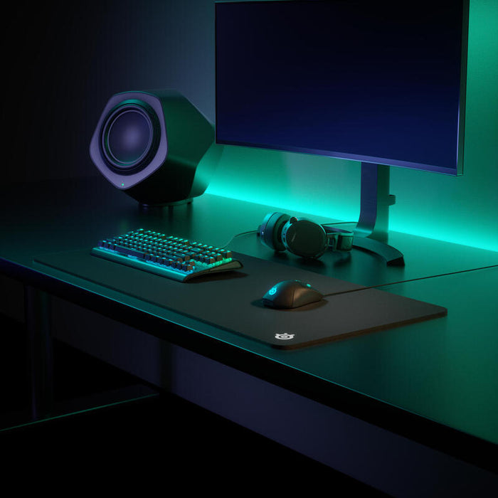 Alfombrilla Steelseries Qck Xxl Steelseries Qck Xxl, Negro, Monótono, Caucho, 900 Mm, 400 Mm, 4 Mm