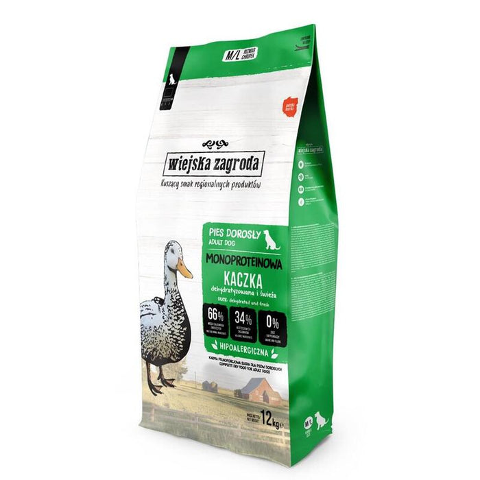 Alimento Seco Para Perros Country Farm Pato Monoproteico  12kg