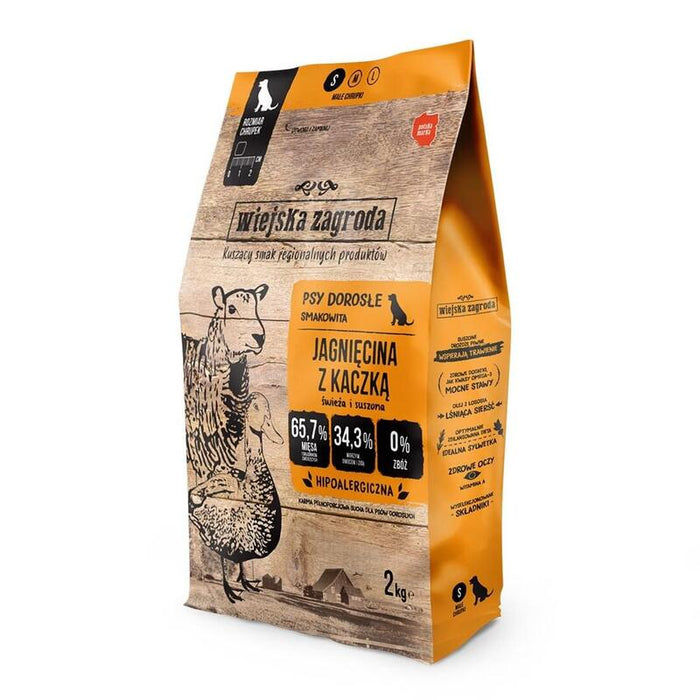 Alimento Seco Para Perros Wiejska Zagroda Lamb With Duck S  2kg